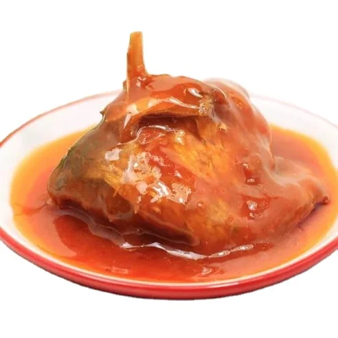 2021 Hot Selling canned food Canned Seafood With Good Quality Canned Sardine In Tomato Sauce 125g/155g/425g