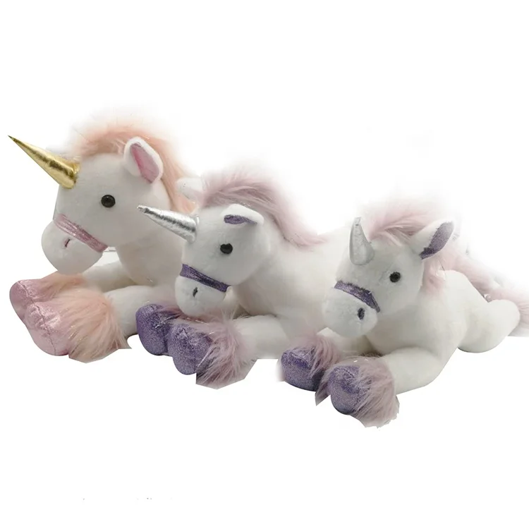 OEM/ODM wholesale custom 12 inch cute soft  laydown unicorn hot selling fashion stuffed  toy