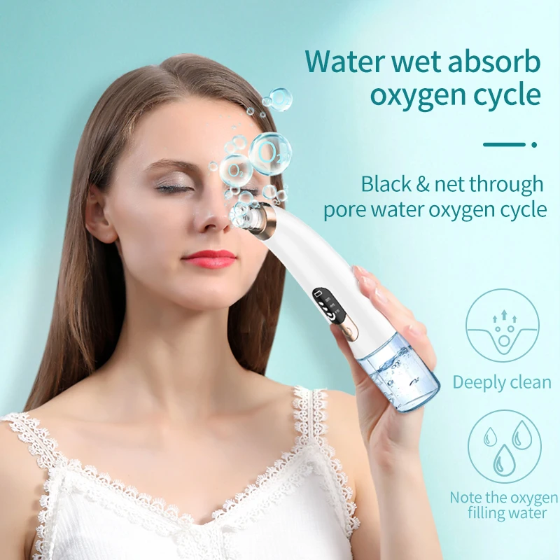 Hot Sale USB Rechargeable Electric Blackhead Remover Vacuum Nose Blackhead Remover