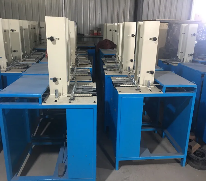 Slipper Maker Machine Flip Flop Sandal Strap Fixing Machine Automatic EVA Slipper Machine