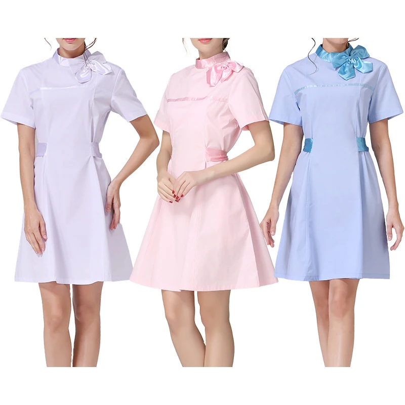 Uniforms Name Brand For Nursing Wholesale Supplies Nurse Skirt Scrubs With Side Tie Hot 18 Nurse Dress White Uniform
