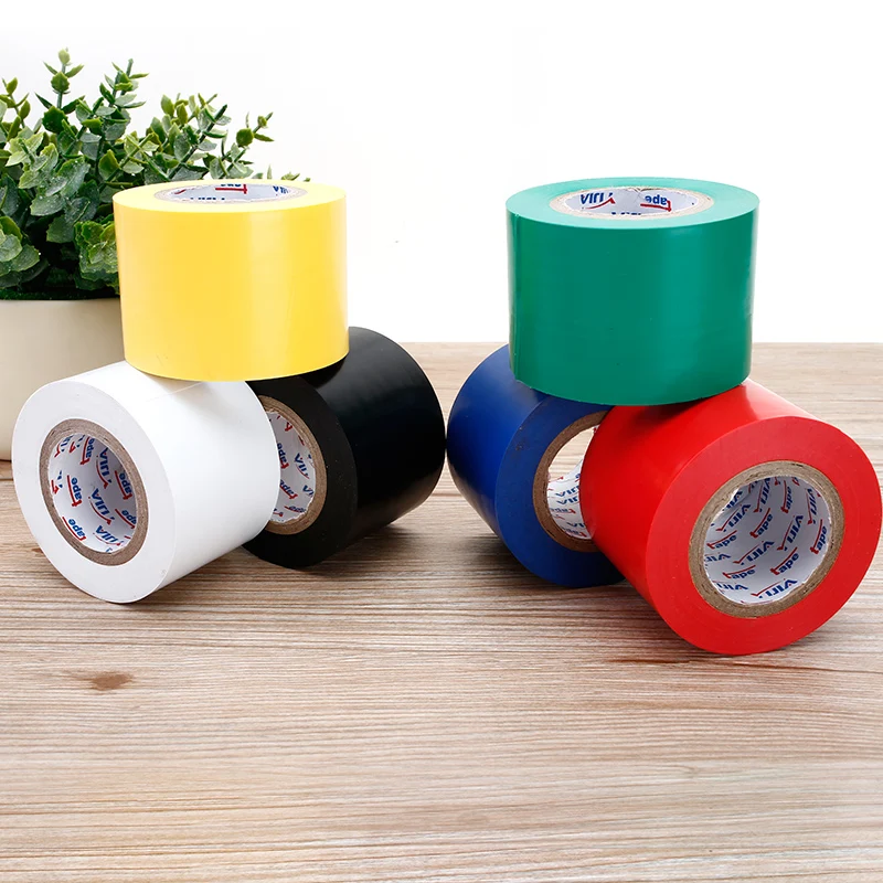 Black adhesive fabric high temperature wiring harness packaging tape is suitable for insulation protection of