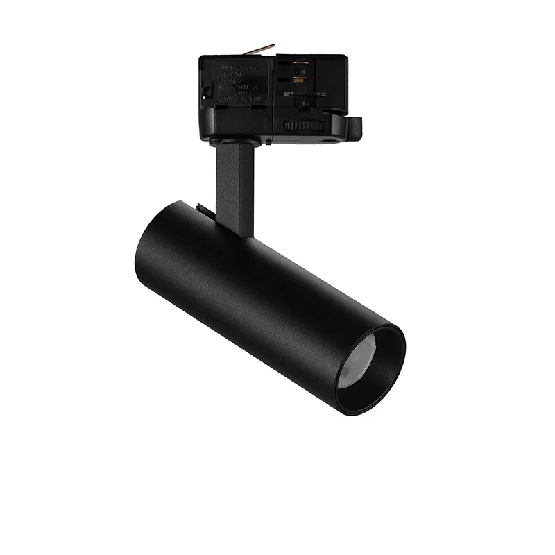 360 rail system led track lighting 2700k 3000k 5000k focus adjustable led track light 30w for retail showroom
