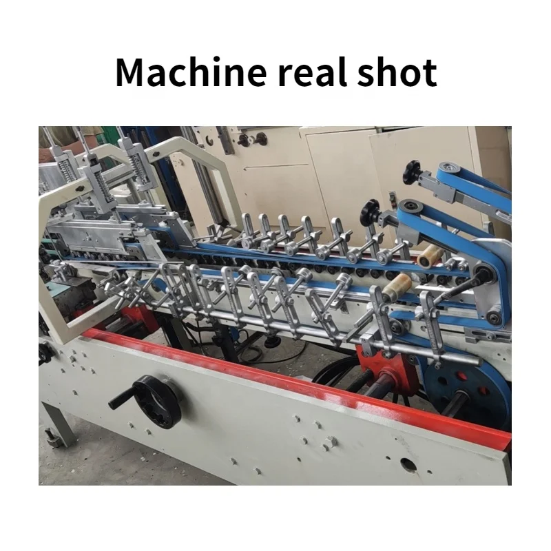 automatic folder gluer machine box folding gluing machine folder gluing machine