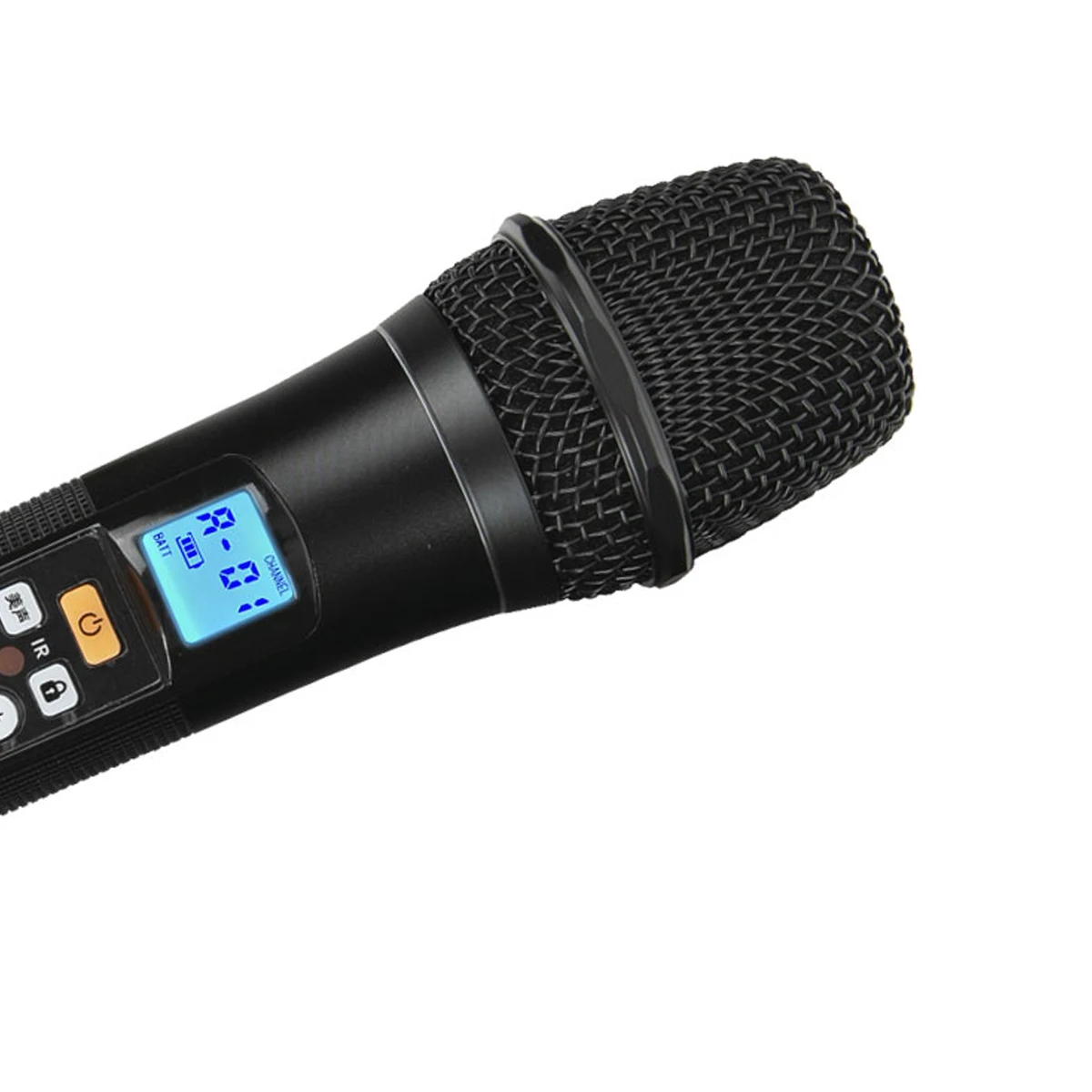 C.O.K dual rechargeable hand mic cordless uhf with battery powered 6.35mm usb receiver  and circuit diagram for speaker
