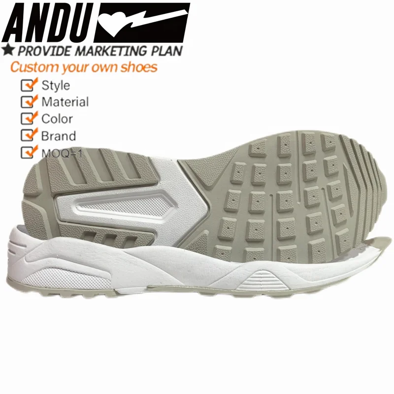 Innovative Design Sneakers Outsoles Shoes Outsoles Custom EVA+RB WholesaleTpr Eva Outsole Size 35-48 Making Shoe Sole