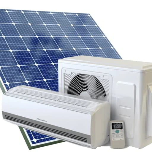 12000Btu DC Split Unit Solar Air Conditioner 18000Btu 100% Room Solor Refrigeraci Solar AC DC Hybrid Solar Air Conditioner