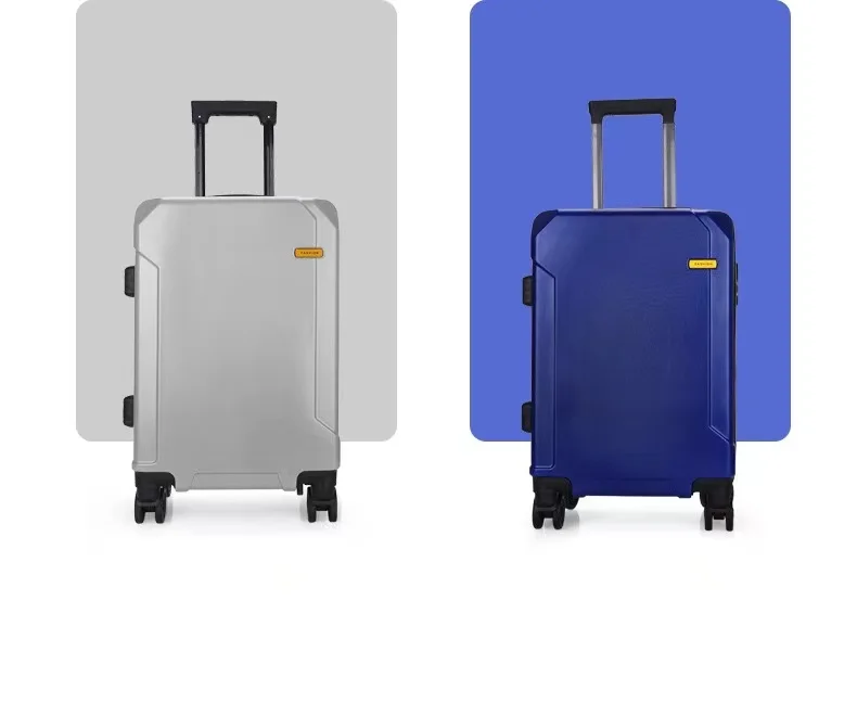 Best Seller Yellow Super Light Cabine Travel Trolley Bag Designer Carry On Luggage For Business Trip