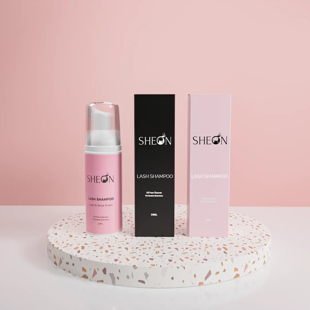 Sheon Lash Shampoo Private Label Lash Cleanser Vegan Eyelash Extension for Lash Wash Eyelash Foam Cleanser
