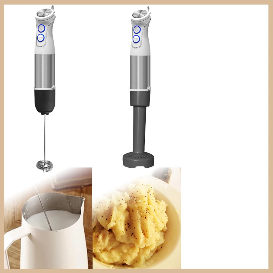 Vegetable Chopper Meat Grinder Slicers Juicer Food Mixers Multifunctional High Speed Commercial Industrial Hand Stick Blender
