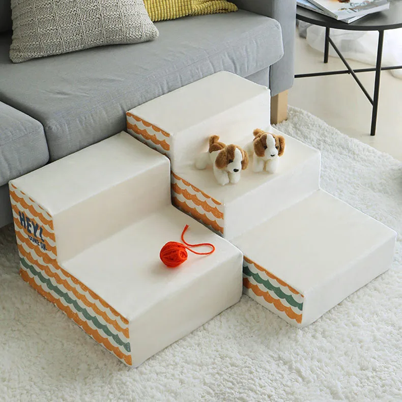 pet dog car ramp steps ladder for bed warm dog stairs removable dog ramp