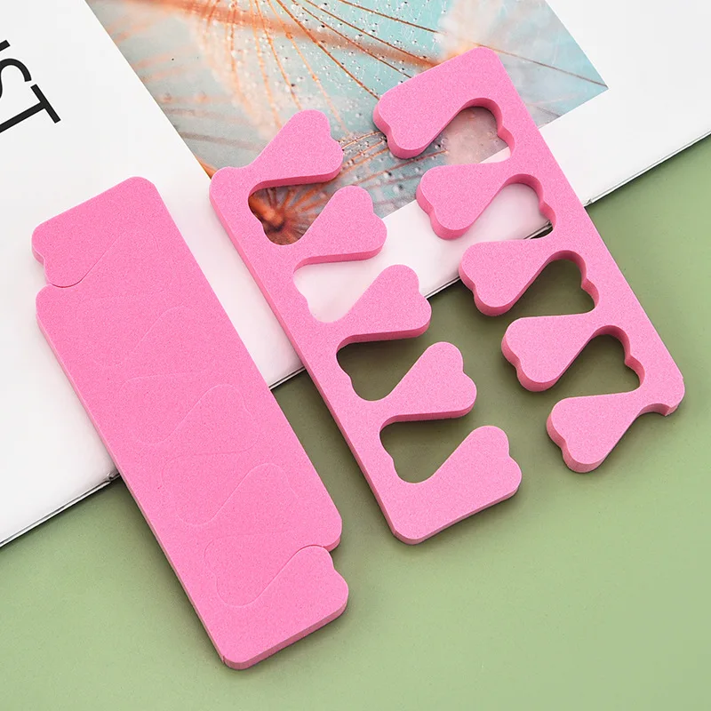 Soft Foam Sponge Toe Separators Popular Finger Separator Dividers Nail Art Manicure Pedicure Nail Gel Tools