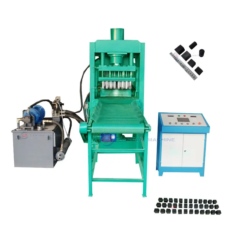 Wood charcool shisha hydraulic press machine