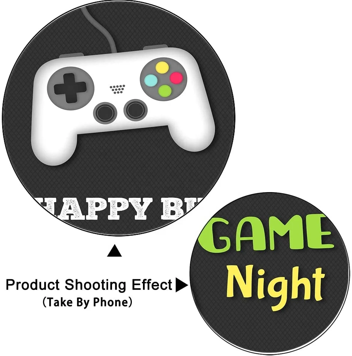 Video Game Background Banner Photography Studio Boy Game On Birthday Party Decoration Gamepad Backdrop