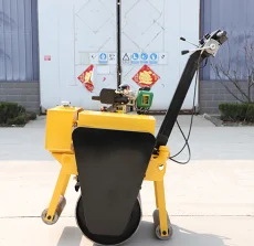Rolling small vibrator compactor capacity steamroller prices specification single drum hand road roller asphalt