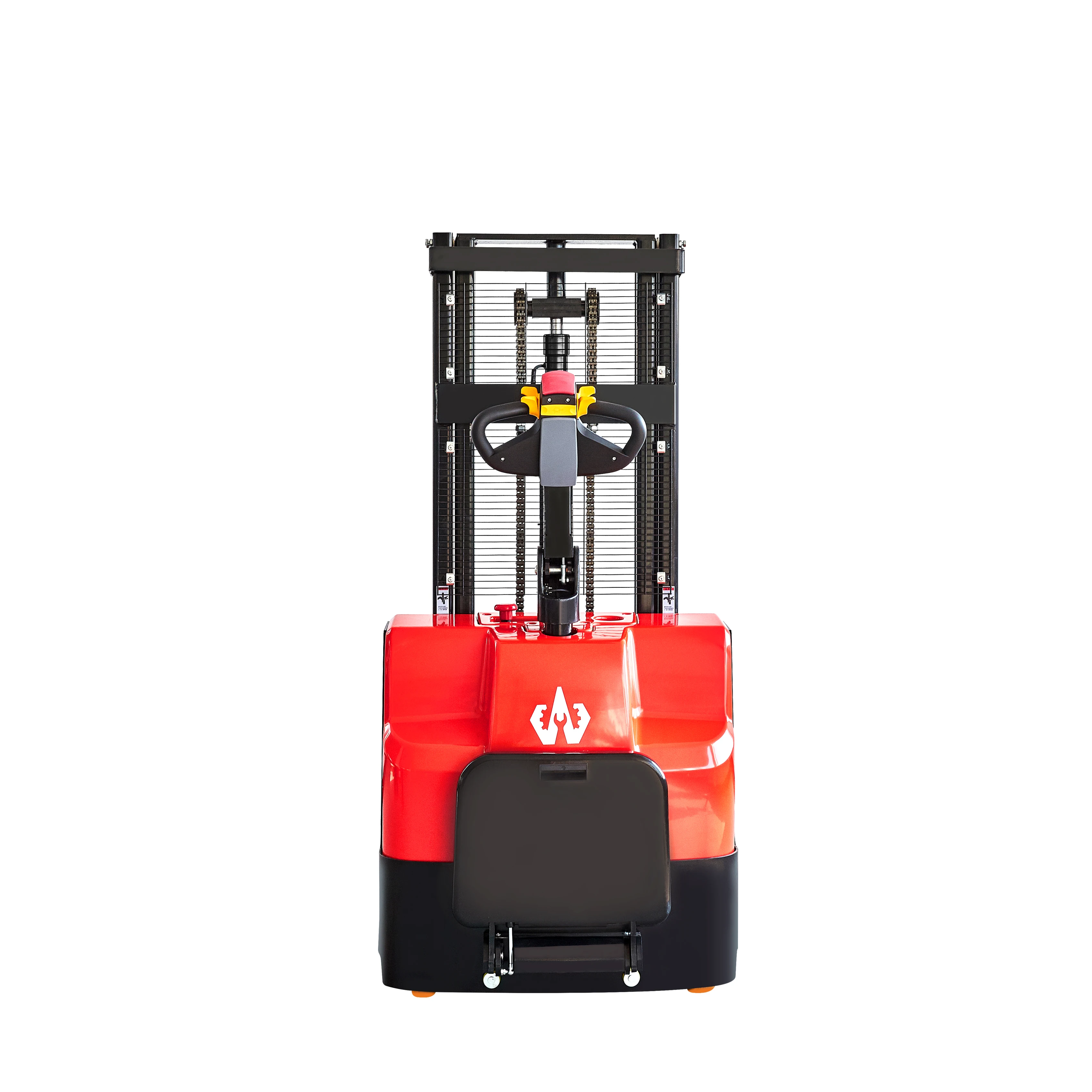 1Ton Hydraulic Drive Electric Pallet Truck Fork Lift Stacker for Manufacturing Plant
