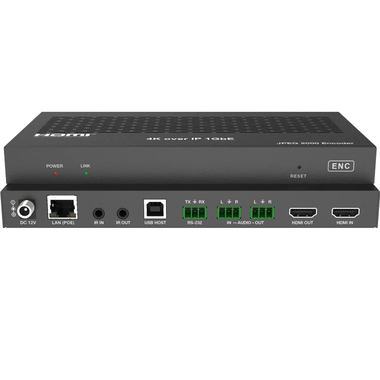4k HDMI over IP кодировщик декодер с видеосистемой настенной обработки