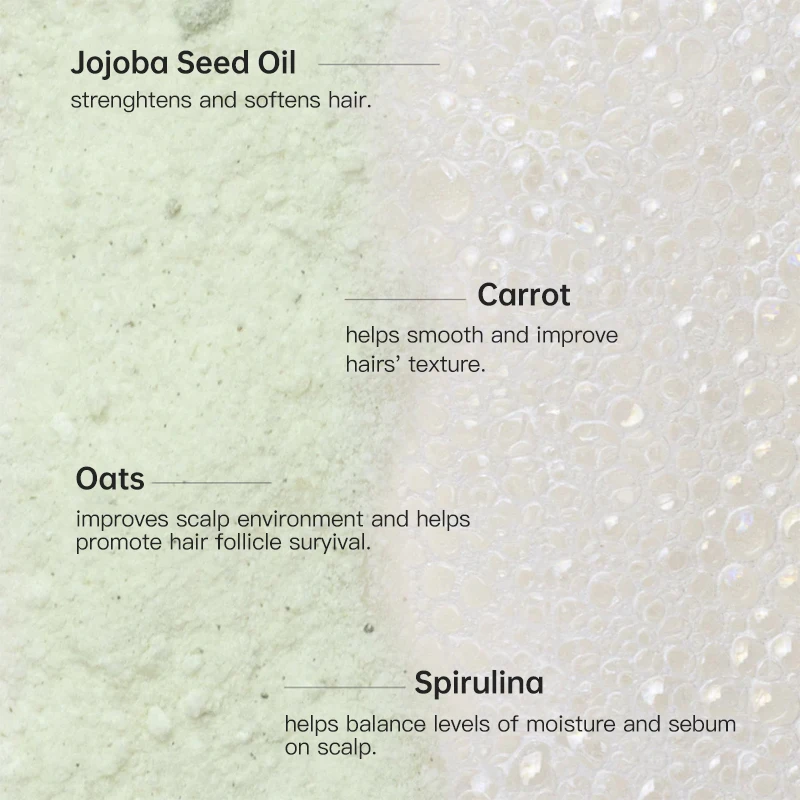 Custom OEM travel dissolvable hair shampooo paper vegan sulphate free shampoo powder