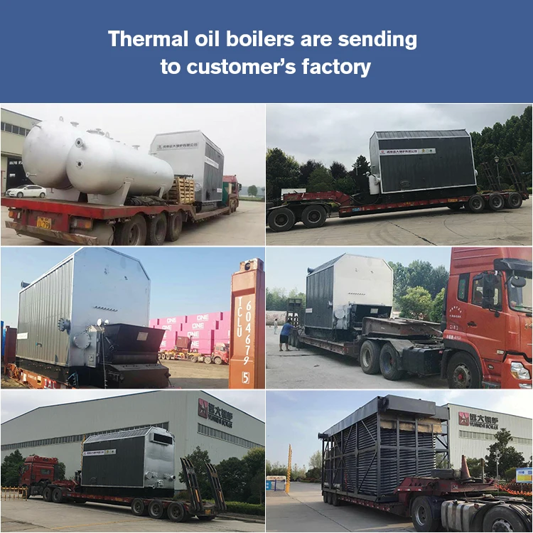 300kw to 14000kw thermal fluid oil boiler heater for nitrile gloves production line