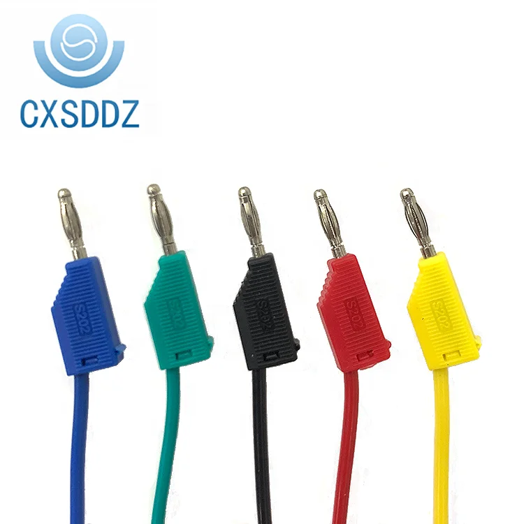 
CXSDDZ 2mm stackable banana plug safety test leads instrument cable 