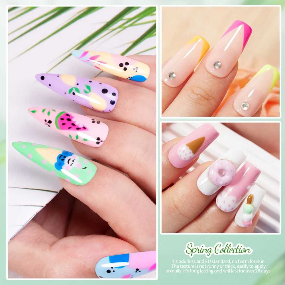 Blueyes Nail Supplies Wholesale OEM Free HEMA Nail Gel Polish Odorless UV Gel Soak Off Vegan LED UV Gel Nail Polish