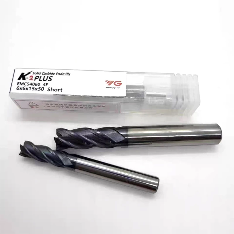 YG-1 EMC54 Tungsten Steel Milling Cutter K-2 Carbide END MILL Alloy router bits