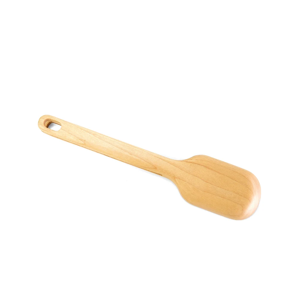 Eco-Friendly Natural Reusable BPA Free Bamboo Spatula Small Wood Shovel Wooden Scoop And Store Spoon