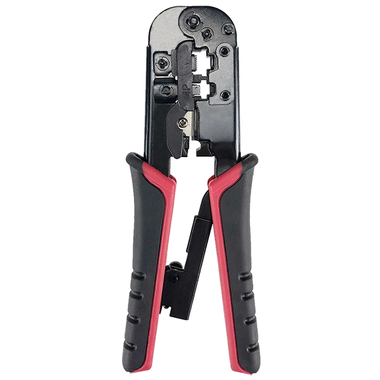 Cat5e Cat6 Cat7 Crimper RJ11 RJ12 RJ45 Wire Stripping Crimping Tool Network Cable Hand Tools Pliers for 4P 6P 8P
