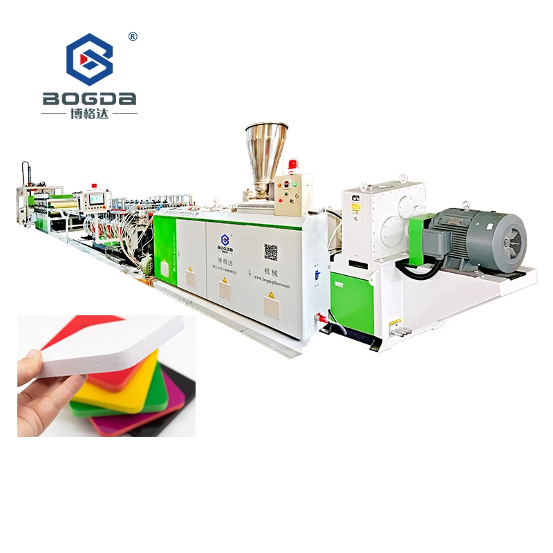 Plastic Furniture PVC Foam Flat Board Printing Building Sheet Extrusion Making Machine