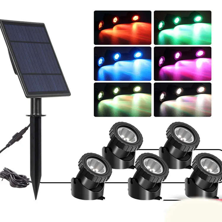 High Quality Low Price Outdoor Home Decoration Colorful RGB Spotlight Street Roadside Way Light