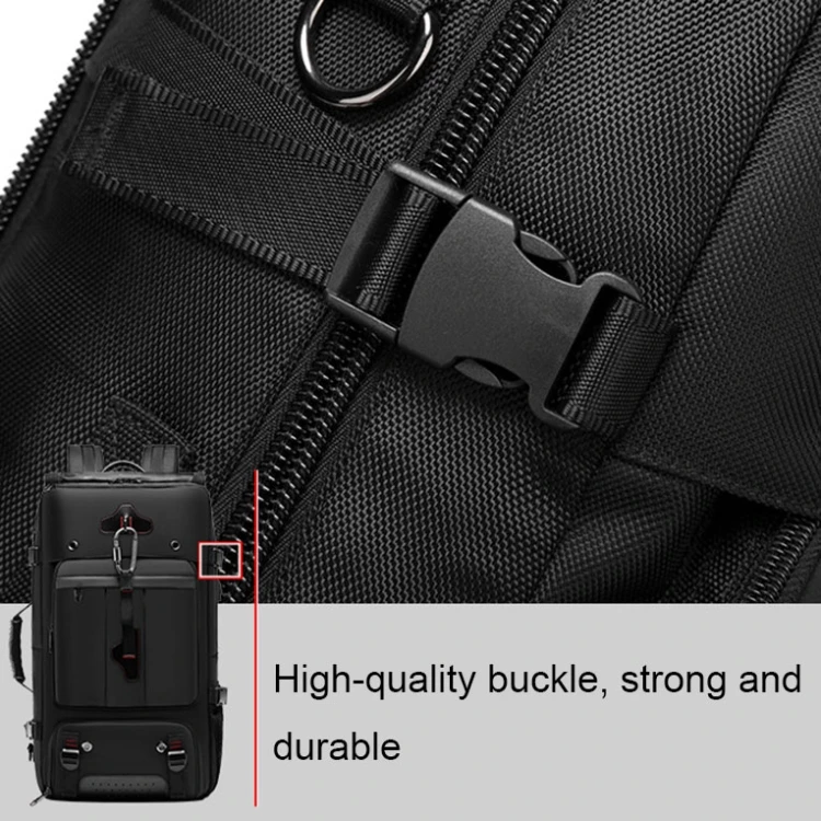 2024 New Arrival Multifunctional Large-capacity Waterproof Outdoor Mountaineering Backpack with USB Port