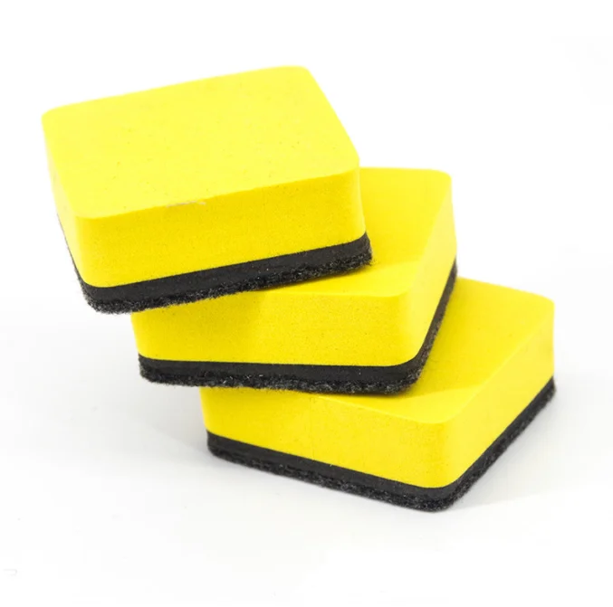 Colored Square EVA Felt Black Board Eraser White Board Eraser