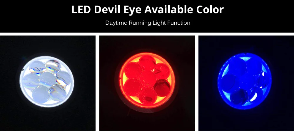 DMEX H2 LED High Beam Projector Lens Car High Beam Headlight Projector Lens Retrofit h7 h4 9005