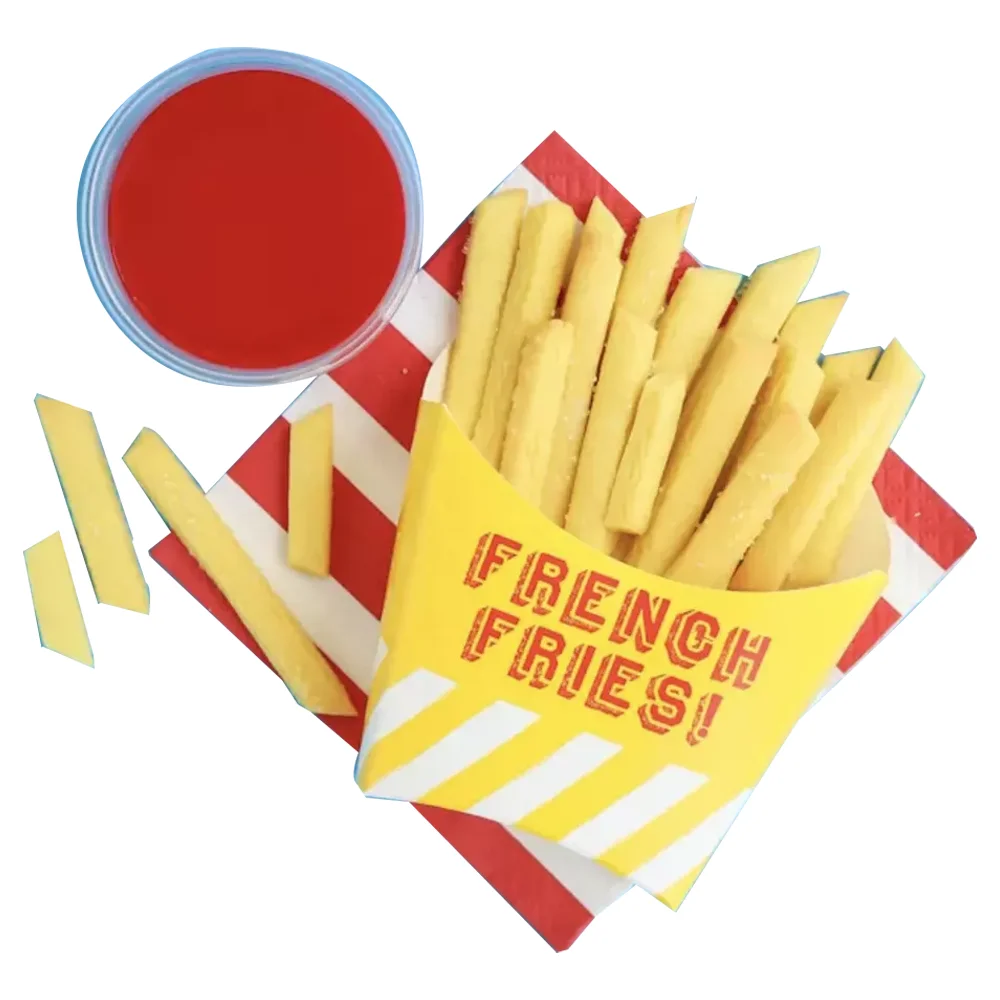 Wholesale Fast Food Packaging Snack Fried Chicken Fish Paper Custom Fries Box For Restaurant Take Out Use