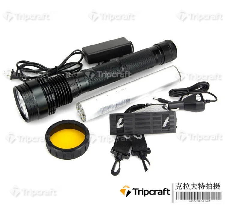 85W Outdoor Hid Xenon Flashlight 8500 Lumens Hid Flashlight 85w Hid Search Light For Hunting Light Searching