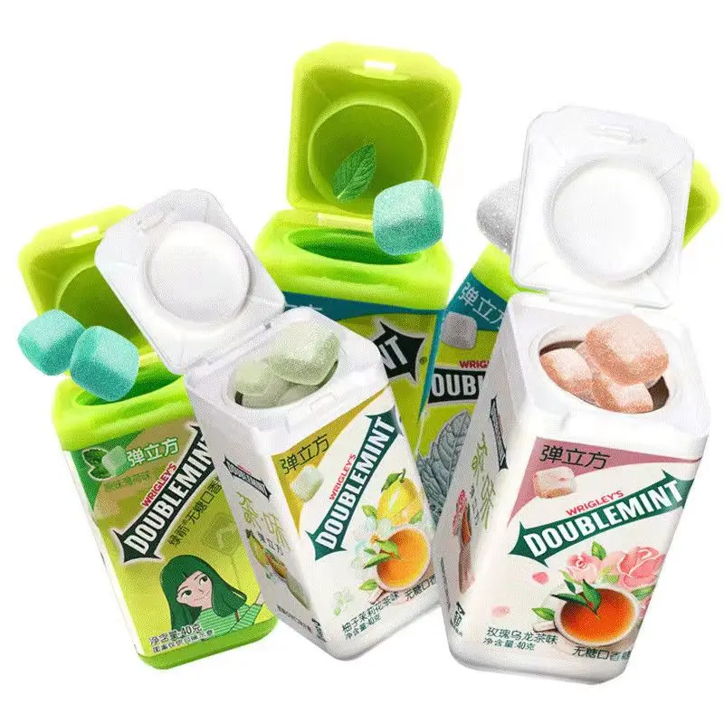 Xylitol Chewing Gum Various Flavors 40g 100% Xylitol Sugar Free Mint Vegetarian Chewing Gum