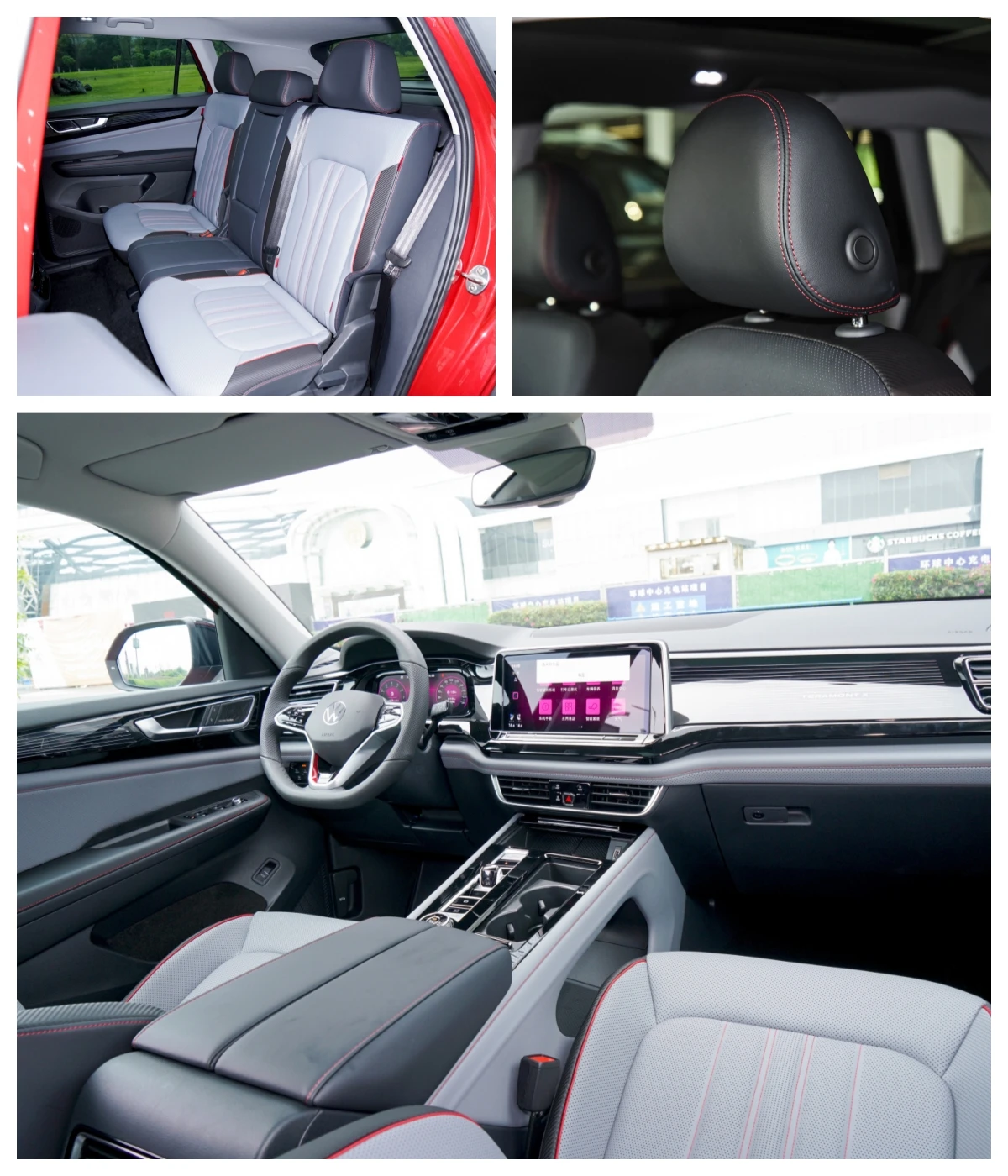 VW Volkswagen Teramont X 2024 2 0 T 380TSI 220PS L4 4WD флагман 7 DCT высокоскоростной 5 мест внедорожник бензиновый автомобиль светодиодный Электрический кожаный