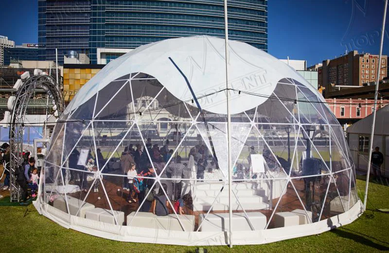 Роскошный геодезический купол диаметром 5 м для гостиниц Igloo Living продажи