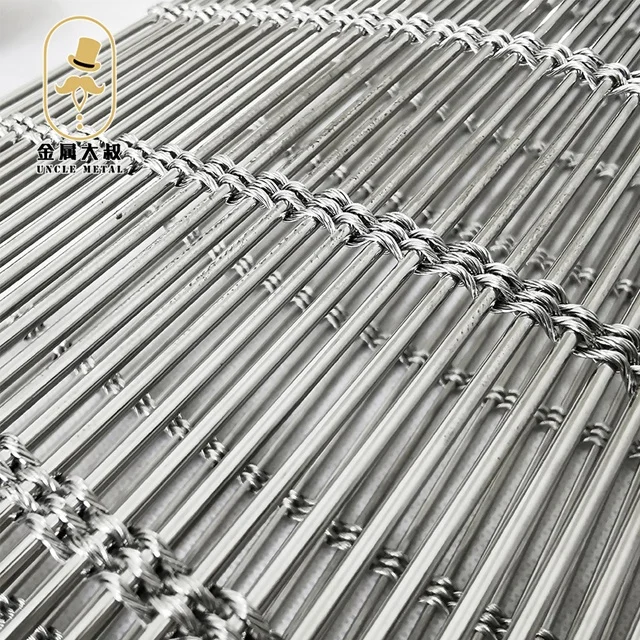 Строительная металлическая декоративная сетка для виллы, декоративная сетчатая занавеска для ресторана, отеля, Потолочная декоративная сетчатая занавеска, Настенная изоляция