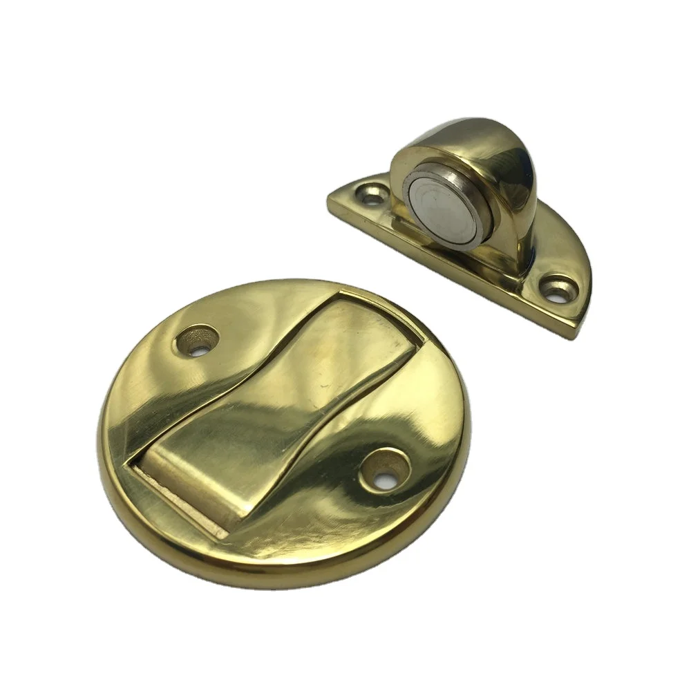 PVD Golden Stainless Steel Magnetic Door Stopper With Various Finishings