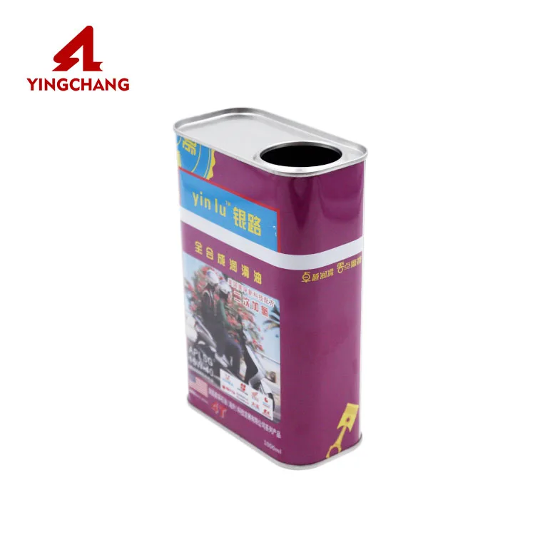 Tin Can Oil Refrigeration Oil Tin Can Plastic Container Engine Oil