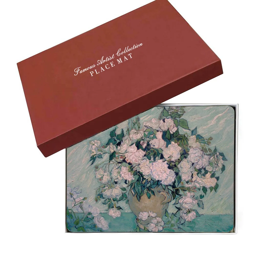 Van Gogh Collection Gift Cork Backed Non Slip MDF Place Mat Artistic