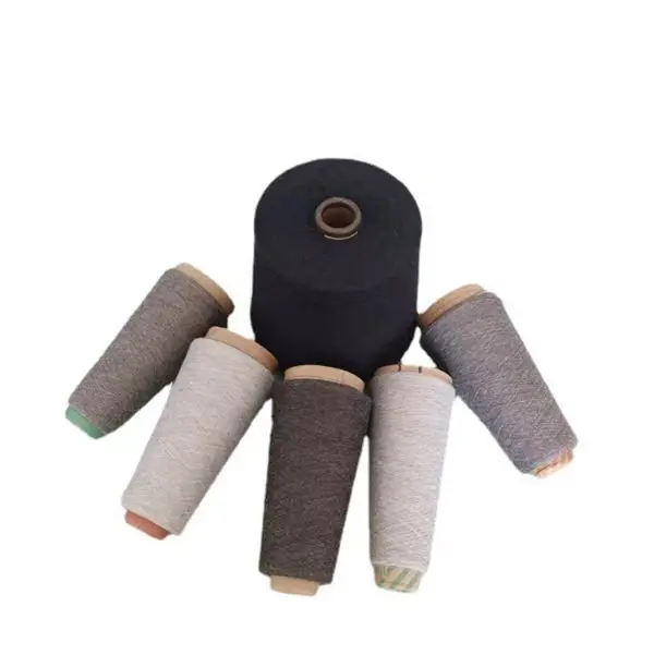 Linen Cotton blended yarn 55/45 70/30 85/15 Factory wholesale Flax Cotton Yarn 4.5s to 40s