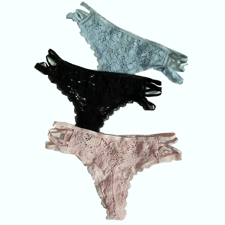 
Wholesale New Design Women Ladies Thongs Underwear Sexy Fancy Stylish Panty 