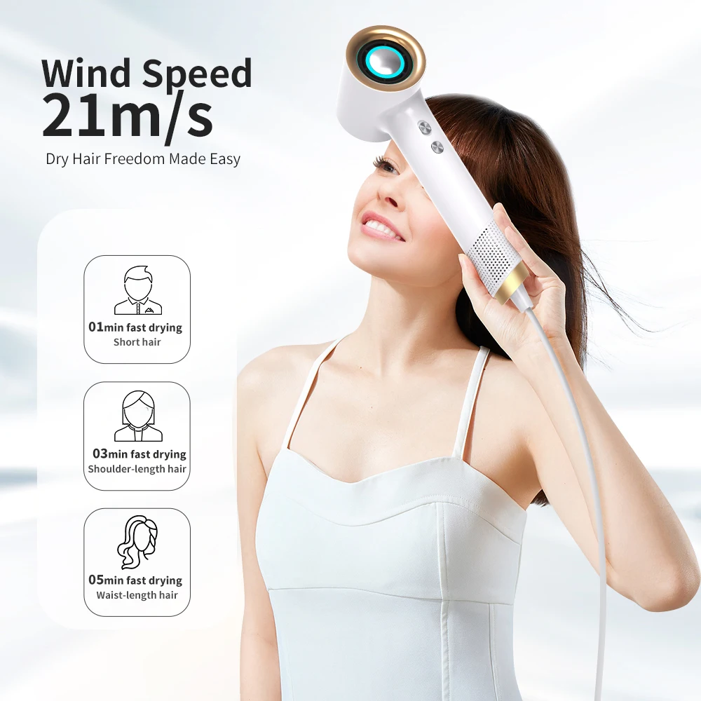 New Product Ideas 2024 Hair Fast Drying 110000rpm Ionic Brushless Hair Dryer Professional Salon Fast Dry Low Noise Blow Dryer