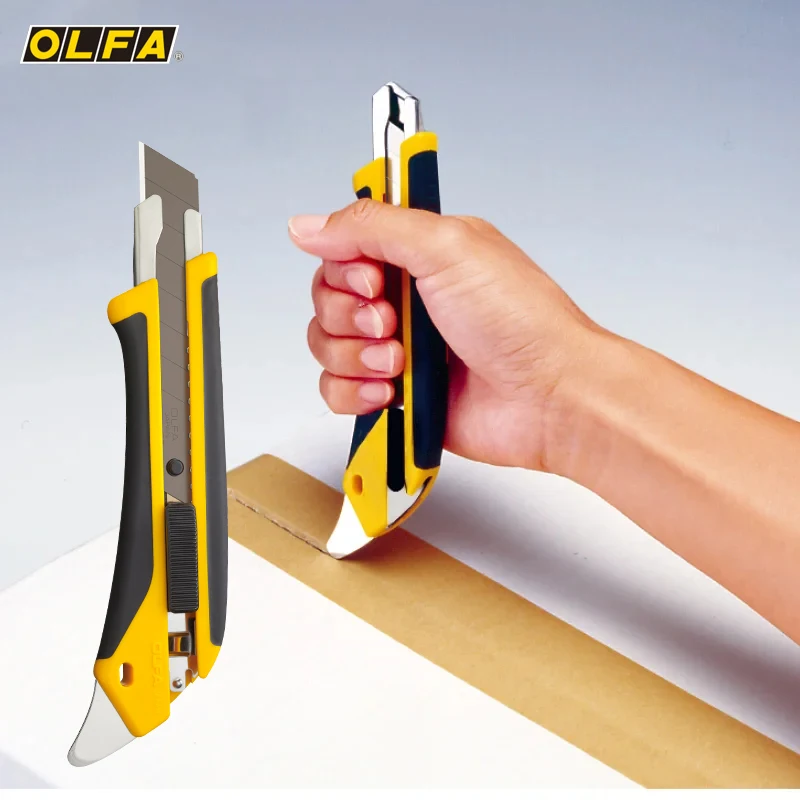 OLFA L5-AL Auto-Lock Sure grip handle made 18mm utility knife X-design heavy-duty cutter