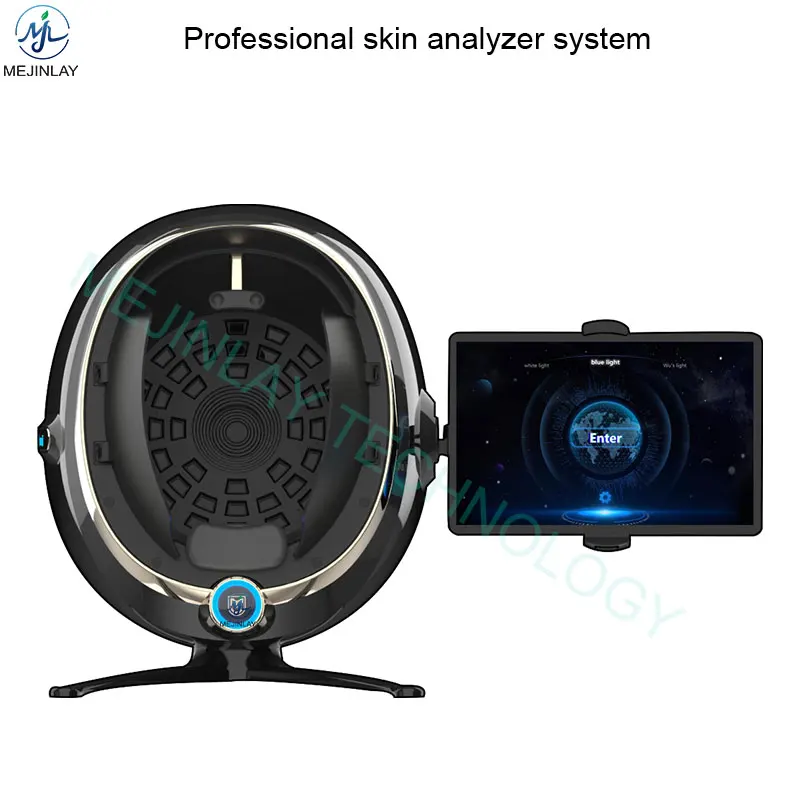 2023 high quality mini digital 3d facial moisture analyzer for beauty salon