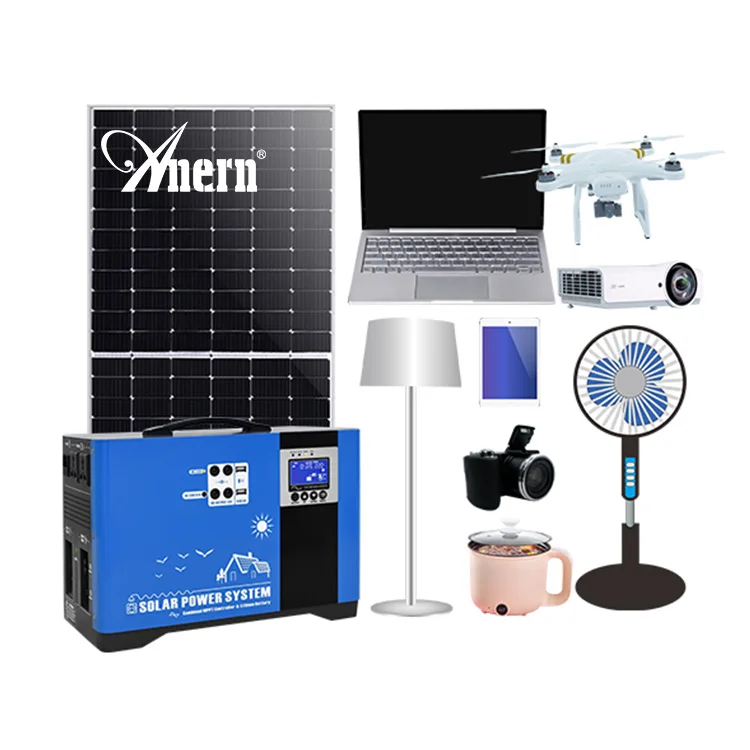 No gasoline No noise Campers RVs LiFePO4 lithium generator Portable 1000W 3000W Solar Generator