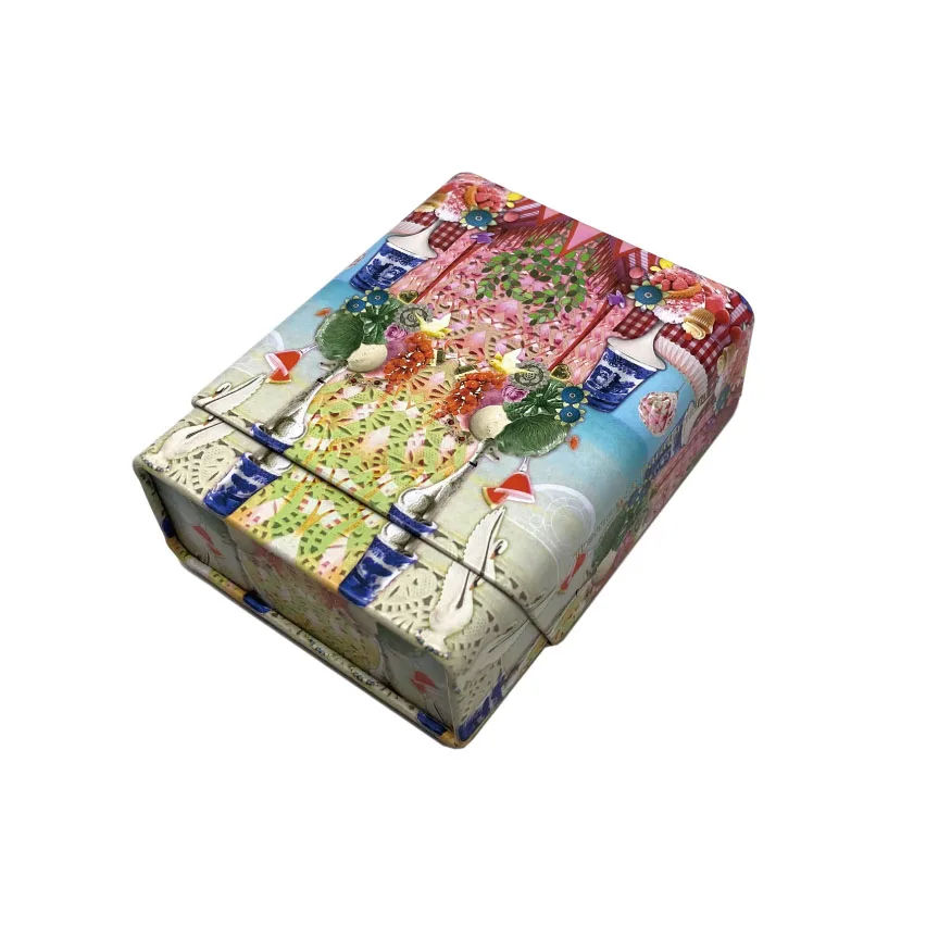 biscuit tin box cookies packing box food container promotional gift box