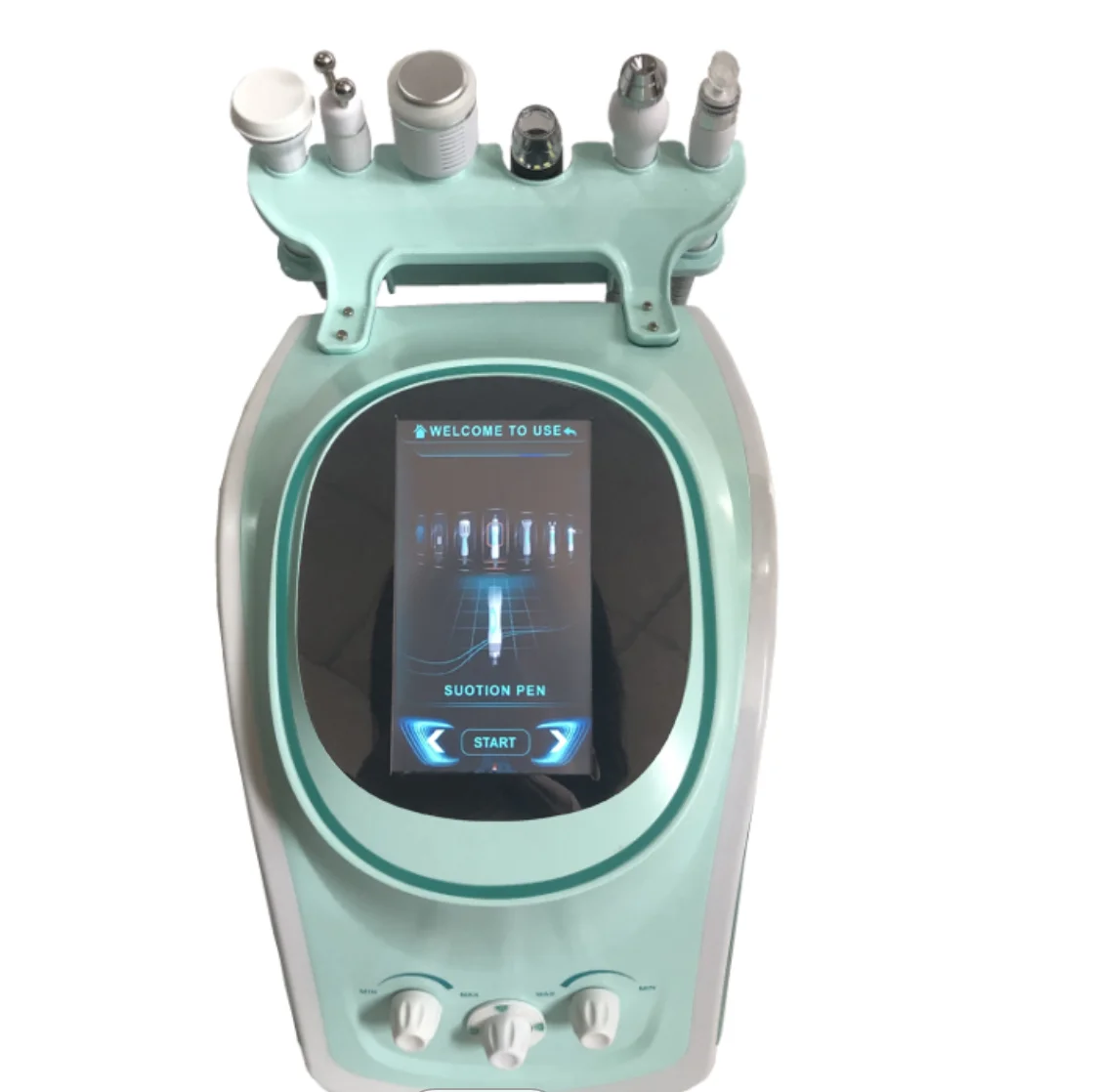 Newest 6in 1 Water Facial oxygen jet peel water dermabrasion facial machine Skin detection  hydro device Machine jet peel